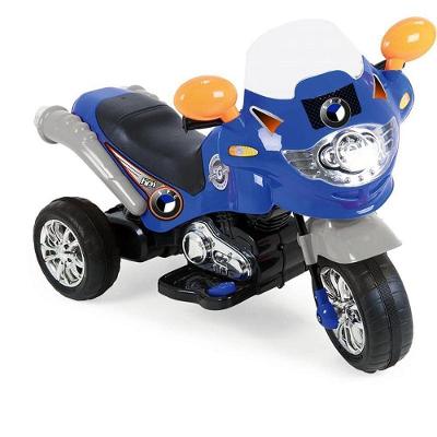 Moto Elétrica Infantil Speed Chopper 6V 20kg Azul Homeplay