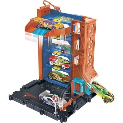 Playset Hot Wheels City Downtown Garagem com Elevador Mattel