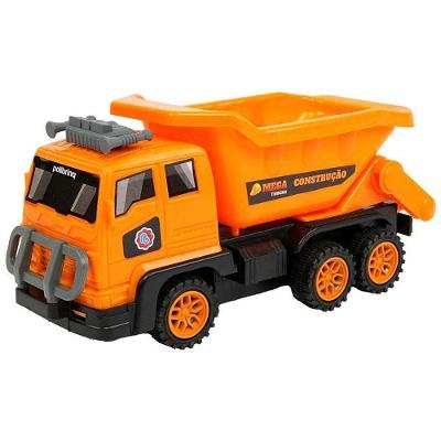 Carrinho Controle Remoto Construção 2 em 1 à Pilha Polibrinq