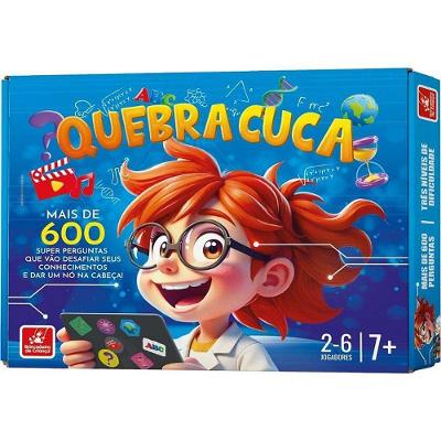 Jogo Educativo Quebra-Cuca Perguntas e Respostas Desafiador Brincadeira de Criança