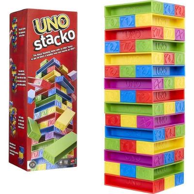 Jogo UNO Stacko Refresh com Símbolos Inclusivos Mattel