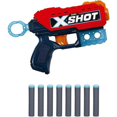 Lançador de Dardos X-Shot Red Recoil 8 Projéteis Vermelho Candide