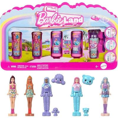 Boneca Mini Barbieland Reveal Spring 5-Pack com Surpresas Mattel