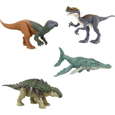 Conjunto de Dinossauros JW Rebirth Pacote de Perigo Terrestres e Voadores Mattel
