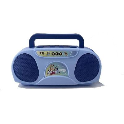 Brinquedo Musical Boom Box Karaokê com Cabo P2 Bluey Candide