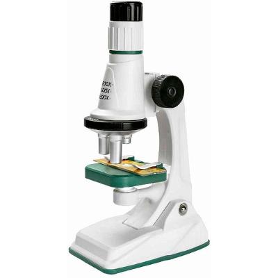 Microscópio Infantil Polilab 22cm Até 1200x com Iluminação LED Polibrinq