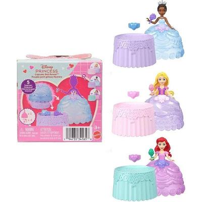Boneca Disney Princesa Mini Cupcake Surpresa Colecionável Mattel