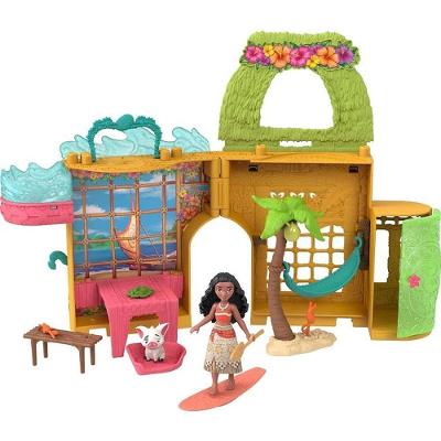 Boneca Mini Castelo da Moana Disney Princesa com Acessórios Mattel