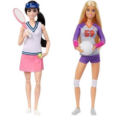 Boneca Barbie Profissões Esportistas com 22 Articulações Mattel