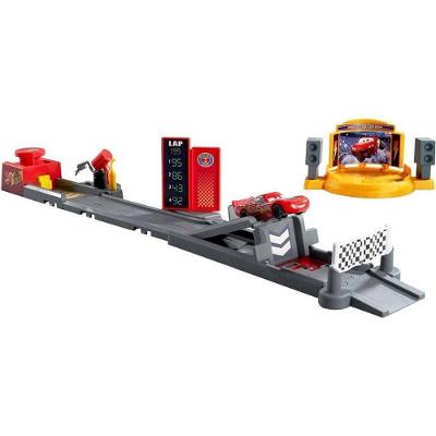 Playset Cars Copa Pistão com Relâmpago Mcqueen 2 em 1 Mattel
