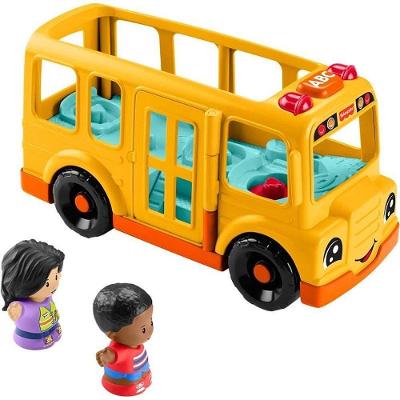 Caminhão Escolar Fisher-Price Little People Som e Luz Amarelo Mattel