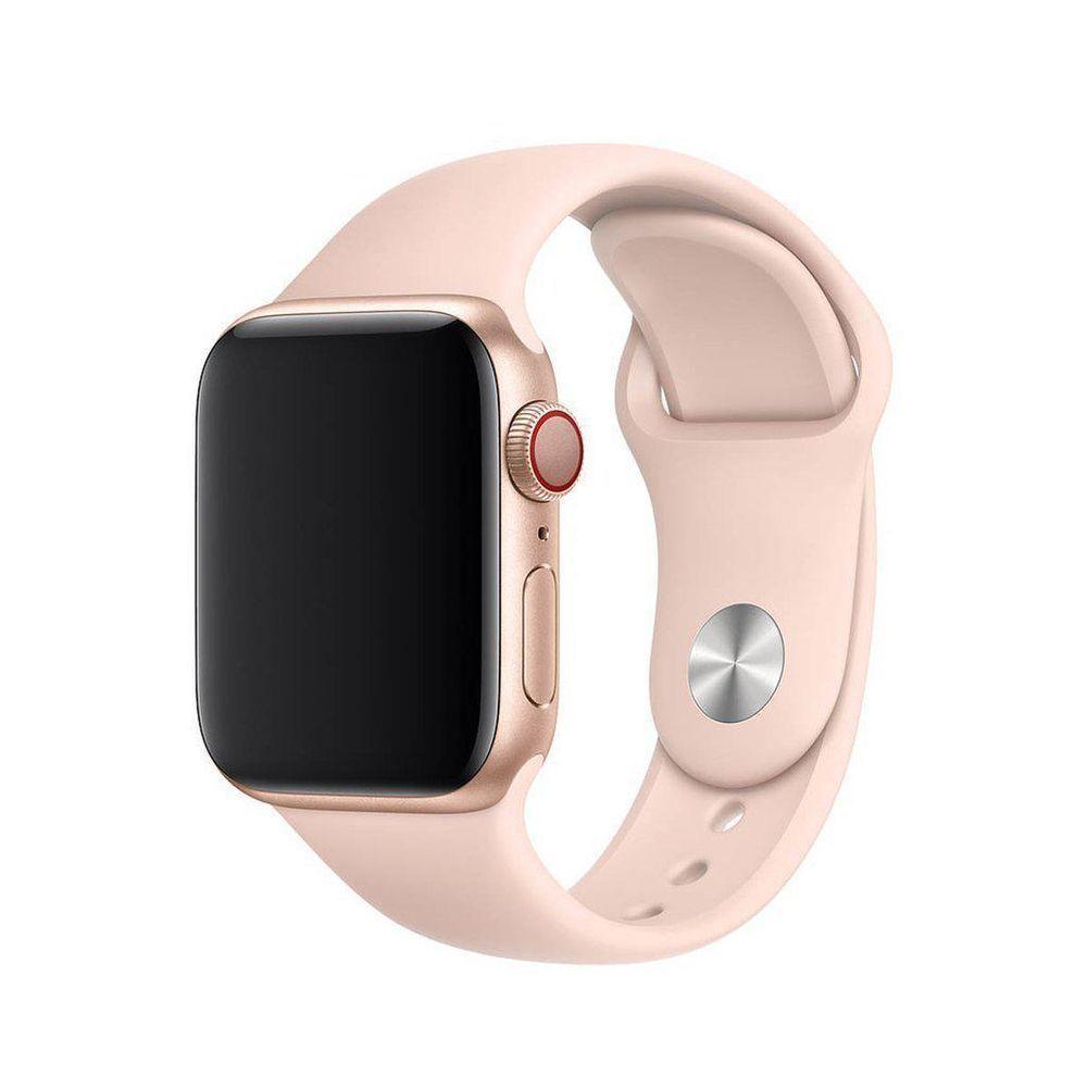 Pulseira Rosa Areia Para Apple Watch, Iwo, W26 - Ml 42Mm - 1