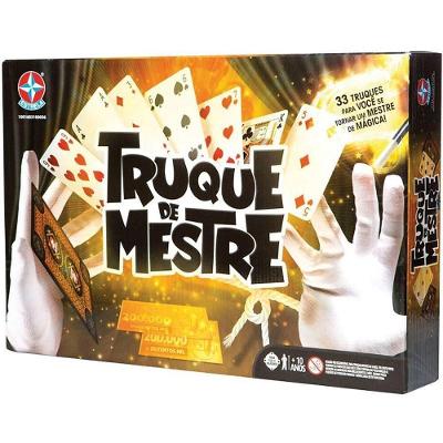 Kit de Mágica Truque de Mestre com Acessórios Completos Estrela