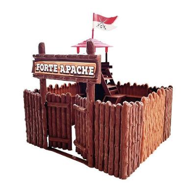 Miniatura Colecionável Forte Apache Batalha Kids 12 Figuras Gulliver