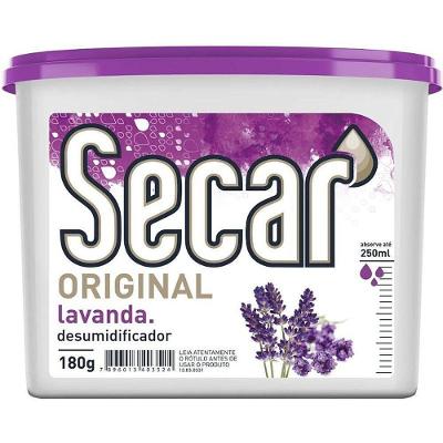 Desumidificador Secar Original Lavanda 180G Antimofo e Odores Soin
