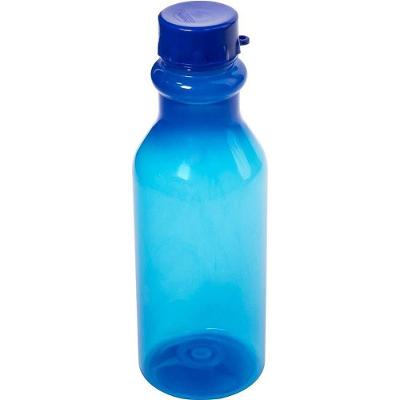 Garrafa Plástica Retrô 500ML Fechamento Hermético Resistente Impactos Plasútil