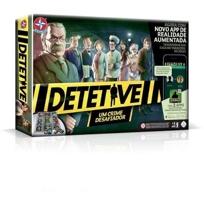 Jogo de Tabuleiro Detetive Mistério e Dedução 8 Anos Estrela