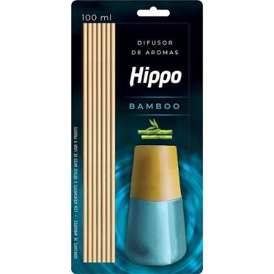 Difusor de Aroma Hippo Bamboo 100ML com Varetas Difusoras Soin