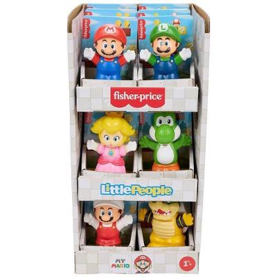 Boneco Little People Super Mario Bros Figura Colecionável Mattel