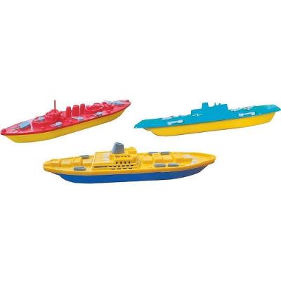 Brinquedo Frota Naval com 3 Navios Sortidos Gulliver