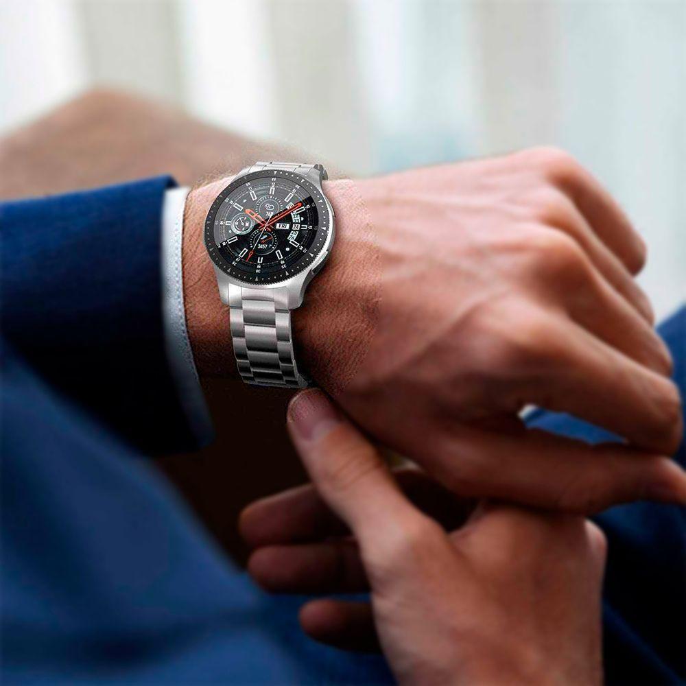 Pulseira Relogio Smartwatch Smartband Band Aço Inox 3 Elos - 3