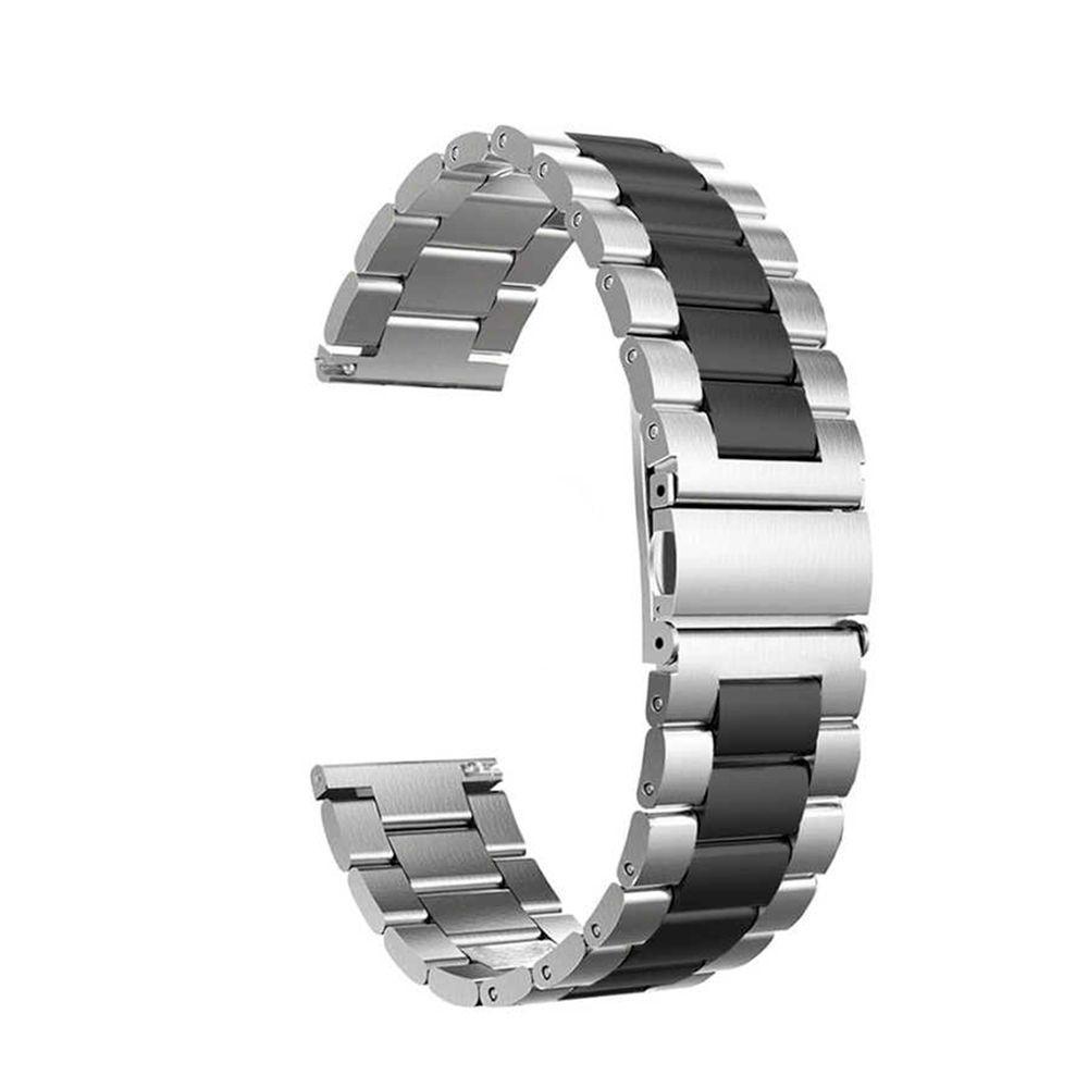 Pulseira Relogio Smartwatch Smartband Band Aço Inox 3 Elos - 5