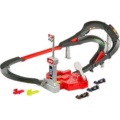 Pista de Corrida Hot Wheels Racing Sprint Formula 1 com 3 Carros Mattel