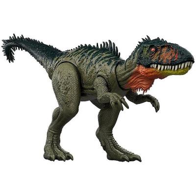 Boneco Dinossauro JW Rebirth Rastreadores Gigantes Ataque Giratório Mattel