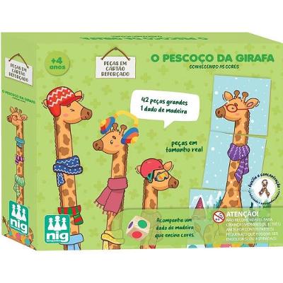 Brinquedo Pedagógico o Pescoço da Girafa Inclusivo TEA TDAH Nig