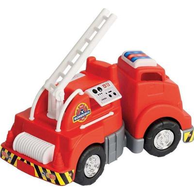 Caminhão de Brinquedo Bombeiro Mercotruck Escada Articulada Mercotoys