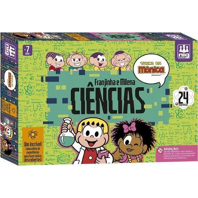 Brinquedo Educativo Ciência Franjinha e Milena 24 Experimentos Nig