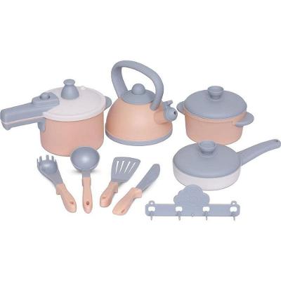Jogo de Panelinha Baby Gourmet com 10 Peças para Brincadeira Bege Mercotoys