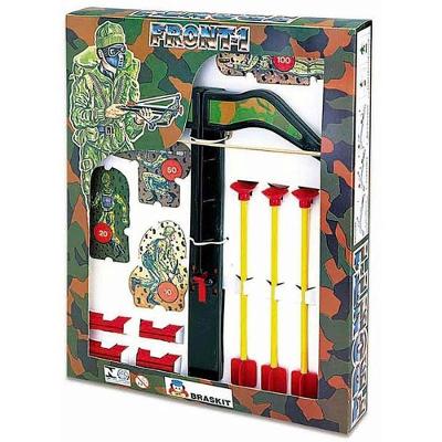 Lançador Arco e Flecha Front-1 com Alvos Pontuados Braskit