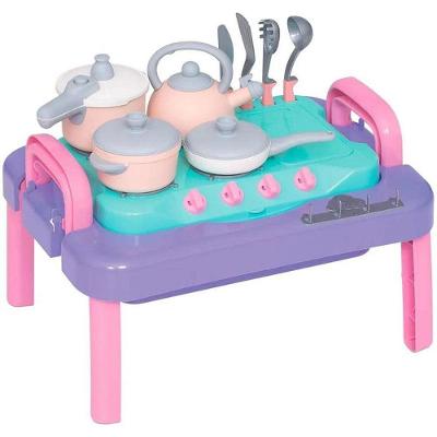Mesinha de Brinquedo Baby Gourmet Charmosa com Mini Fogão Mercotoys