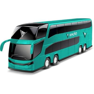 Carrinho Ônibus Viação Petroleum Realístico Dois Andadores Roma