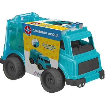 Caminhão de Brinquedo Acqua Temática de Praia Plástico Estrela