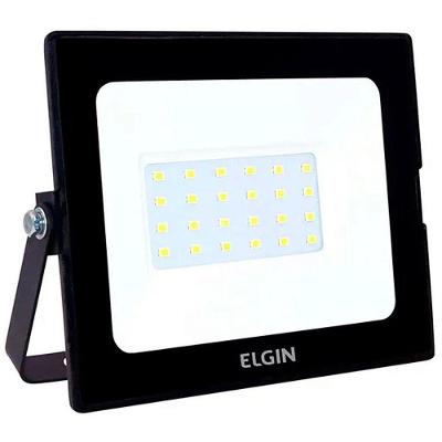 Refletor de LED Power IP65 30W Bivolt 6500K Preto Elgin