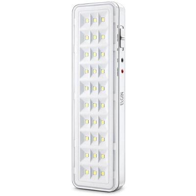 Luminária de Emergência BATLITIO 30 Leds 2W Bivolt Branco Elgin