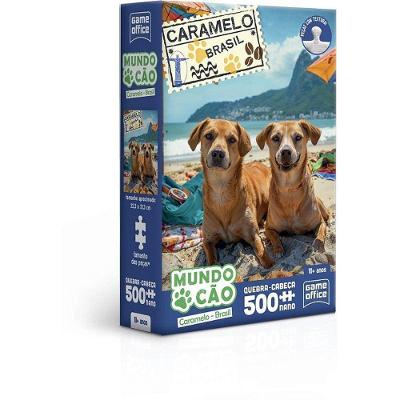 Quebra-cabeça Cartonado Caramelo Brasileiro 500 Peças Toyster Brinquedos