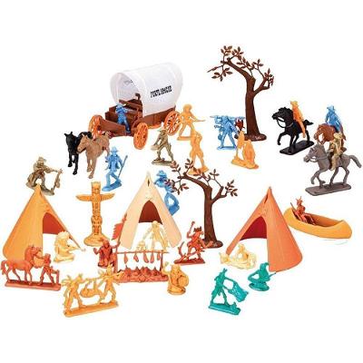 Miniatura Colecionável Acampamento Apache Cowboys 36 Peças Gulliver