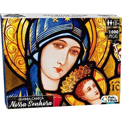 Quebra-cabeça Nossa Senhora Premium 1000 Peças Pais & Filhos