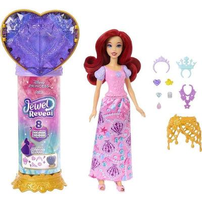 Boneca Disney Princesa Ariel Jewel Reveal com Acessórios Mattel