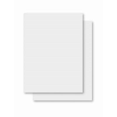 Papel Cartolina Jandaia Escolar 140G 50x66CM 100 Unidades Branca