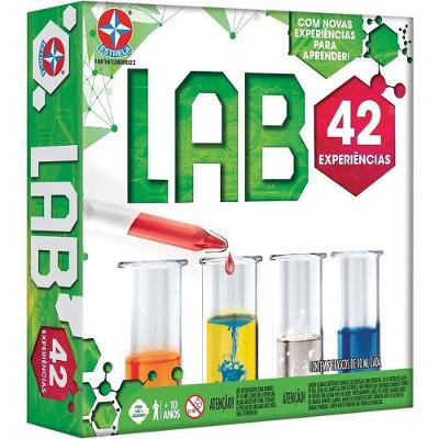 Kit de Experimentos Científicos Lab 42 com 42 Experiências Estrela