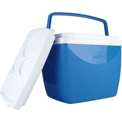 Caixa Térmica 18L com Alça Isolamento Térmico para Camping Azul Mor