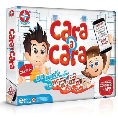Jogo de Tabuleiro Cara a Cara Dedução e Estratégia 6 Anos Estrela