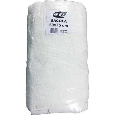 Sacola Plástica 60x75cm 22 Micras Pacote 500 Unidades Central Plast