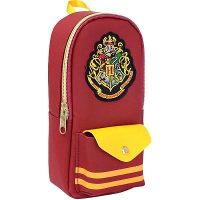 Estojo Mochila DAC Harry Potter em PVC com Bolso Externo