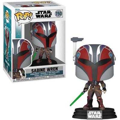 Boneco Colecionável Funko Pop Star W. Sabine Wren Vinil Candide