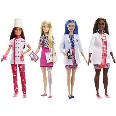Barbie Profissões Boneca com Roupas e Acessórios Temáticos Mattel